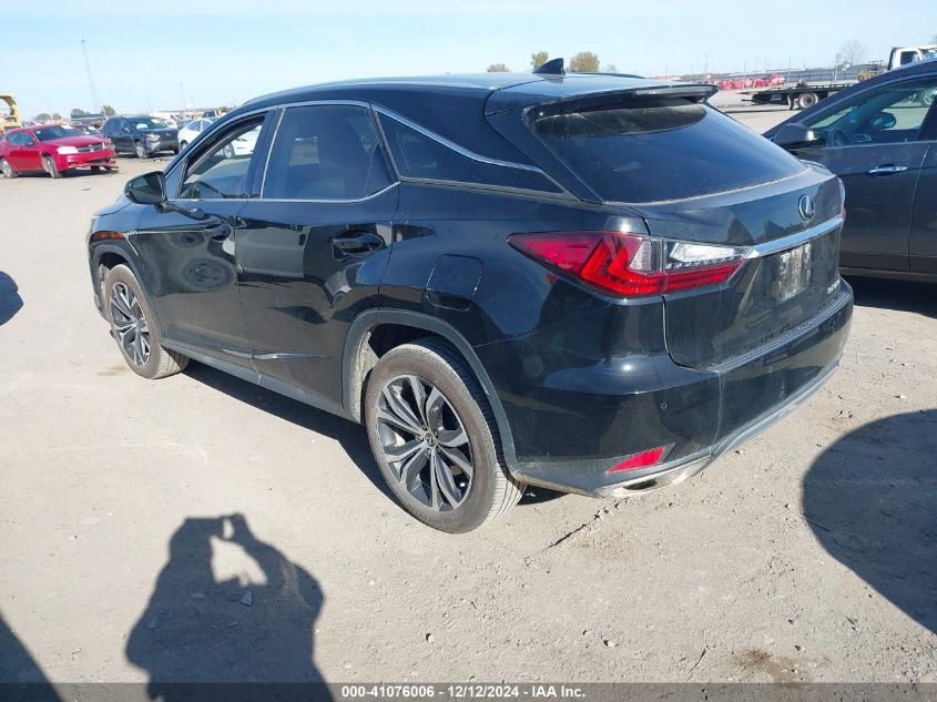 VIN 2T2HZMAA2LC152598 2020 LEXUS RX 350 no.3