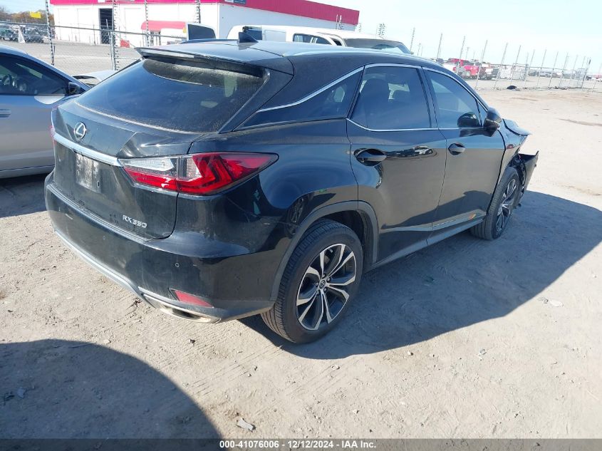 VIN 2T2HZMAA2LC152598 2020 LEXUS RX 350 no.4