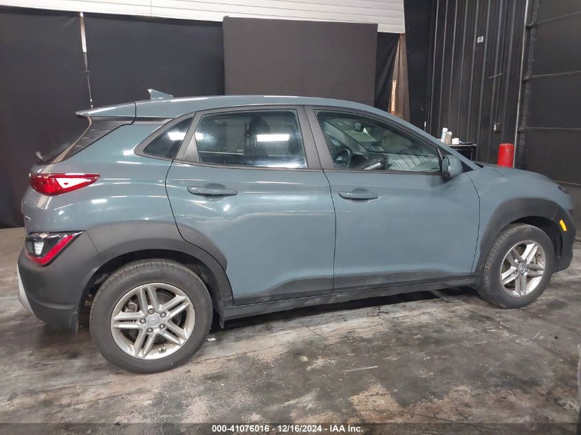 2022 Hyundai Kona Se VIN: KM8K2CAB8NU879568 Lot: 41076016