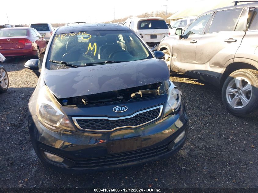 2012 Kia Rio Sx VIN: KNADN4A34C6058078 Lot: 41076056