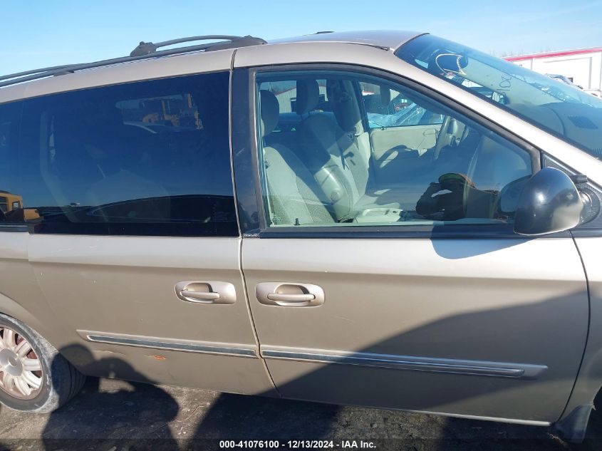 2005 Chrysler Town & Country Touring VIN: 02C4GP54L95R58666 Lot: 41076100