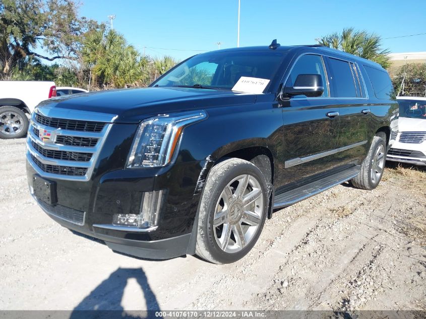 VIN 1GYS4HKJ7KR140105 2019 CADILLAC ESCALADE ESV no.2