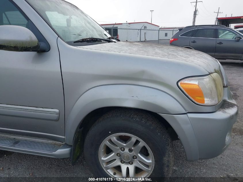 2005 Toyota Sequoia Sr5 V8 VIN: 5TDZT34A35S245351 Lot: 41076175