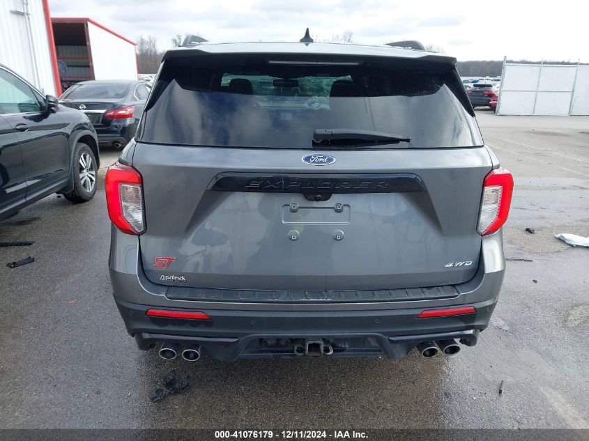 2022 Ford Explorer St VIN: 1FM5K8GC1NGA41598 Lot: 41076179