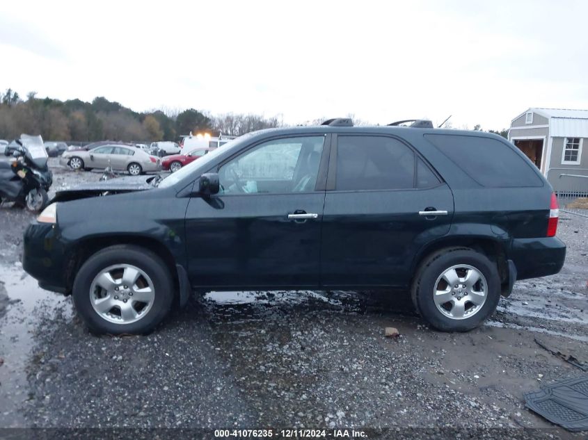 2003 Acura Mdx VIN: 2HNYD182138521550 Lot: 41076235