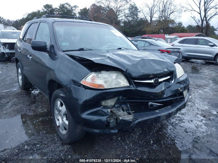 2003 Acura Mdx VIN: 2HNYD182138521550 Lot: 41076235