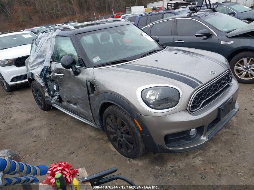 VIN WMZYT5C59K3G92777 2019 Mini Countryman, Cooper S no.1