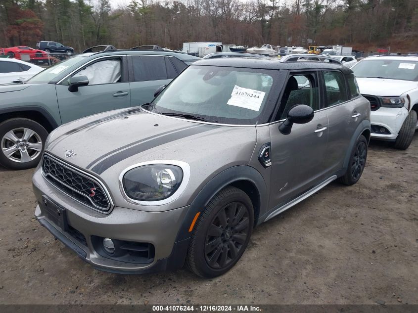 VIN WMZYT5C59K3G92777 2019 Mini Countryman, Cooper S no.2