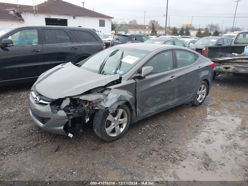 VIN 5NPDH4AE2DH288575 2013 HYUNDAI ELANTRA no.2