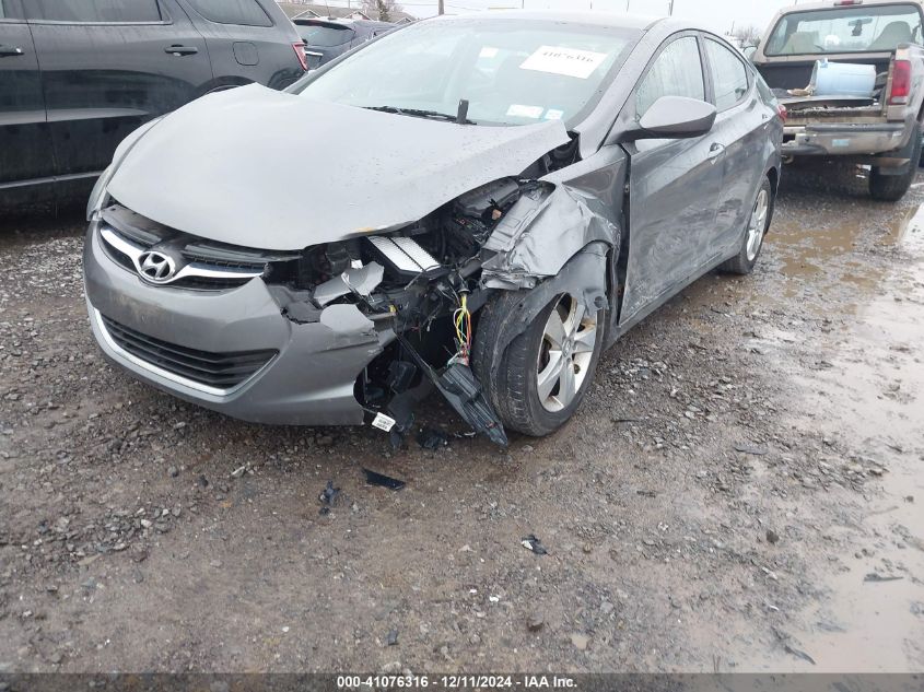 VIN 5NPDH4AE2DH288575 2013 HYUNDAI ELANTRA no.6