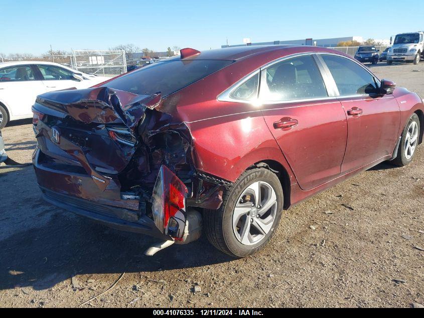 2019 HONDA INSIGHT VIN: 19XZE4F54KE011189