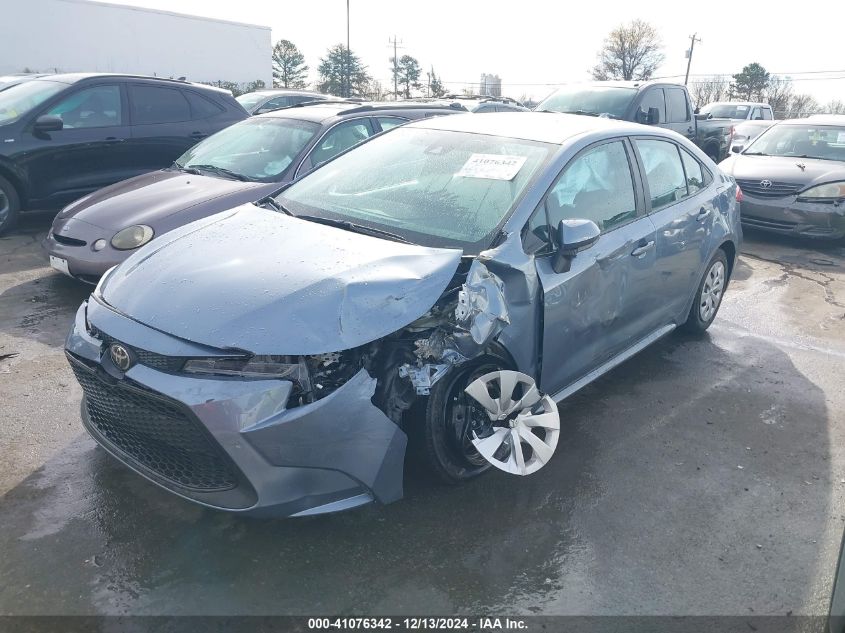 VIN 5YFDPMAE7MP159608 2021 Toyota Corolla, L no.2