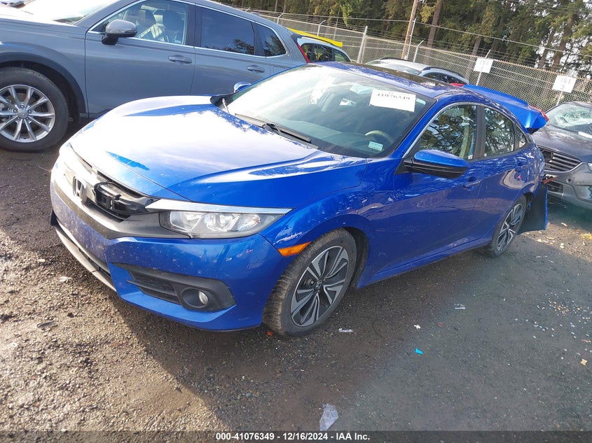 2017 HONDA CIVIC VIN: 19XFC1F34HE001812