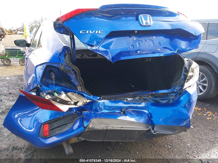 2017 HONDA CIVIC VIN: 19XFC1F34HE001812