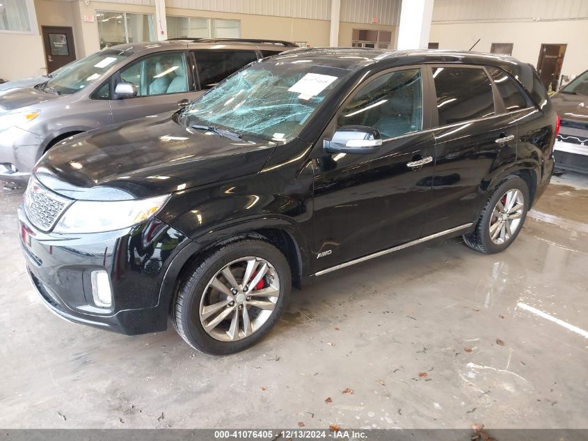 2014 KIA SORENTO LIMITED V6 - 5XYKWDA72EG488489