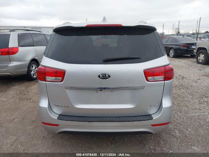 2016 Kia Sedona Lx VIN: KNDMB5C19G6212416 Lot: 41076428