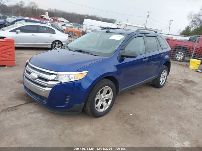 VIN 2FMDK4GC4DBB02520 2013 Ford Edge, SE no.2