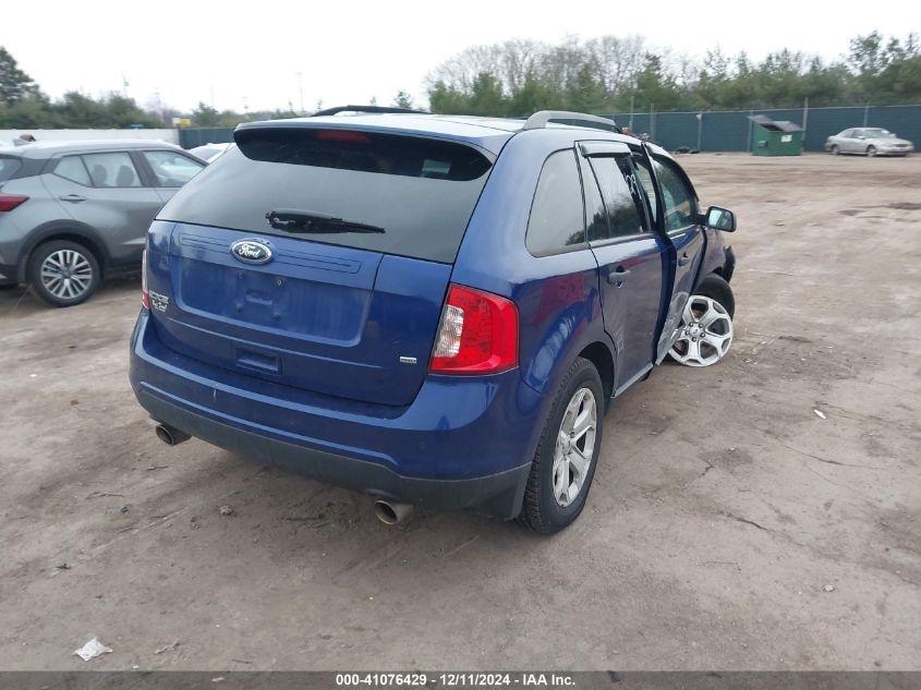 VIN 2FMDK4GC4DBB02520 2013 Ford Edge, SE no.4