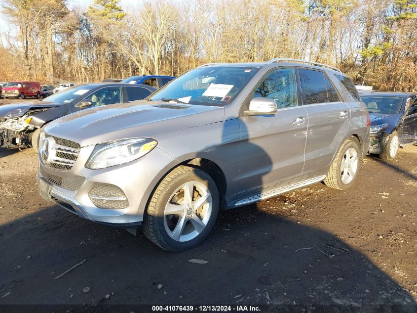 VIN 4JGDA5HB8GA693711 2016 Mercedes-Benz GLE 350, 4... no.2