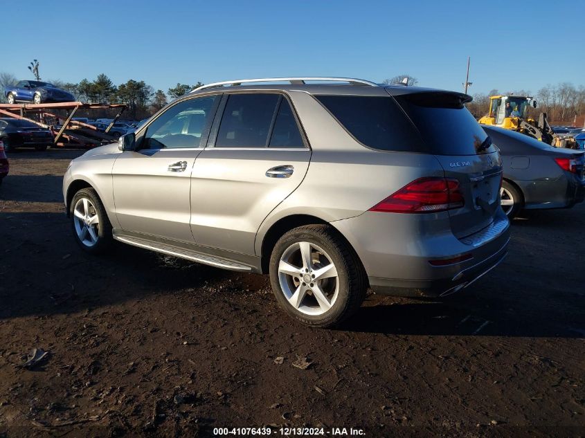 VIN 4JGDA5HB8GA693711 2016 Mercedes-Benz GLE 350, 4... no.3