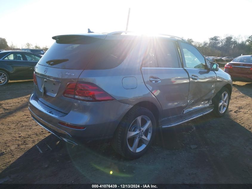 VIN 4JGDA5HB8GA693711 2016 Mercedes-Benz GLE 350, 4... no.4