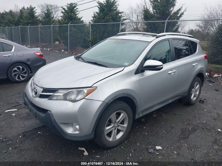 VIN 2T3RFREV4EW148587 2014 TOYOTA RAV4 no.2