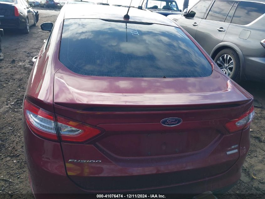 2016 FORD FUSION SE - 3FA6P0HD8GR360761