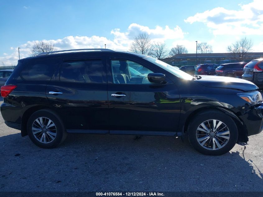 2018 Nissan Pathfinder Sv VIN: 5N1DR2MM3JC677264 Lot: 41076584