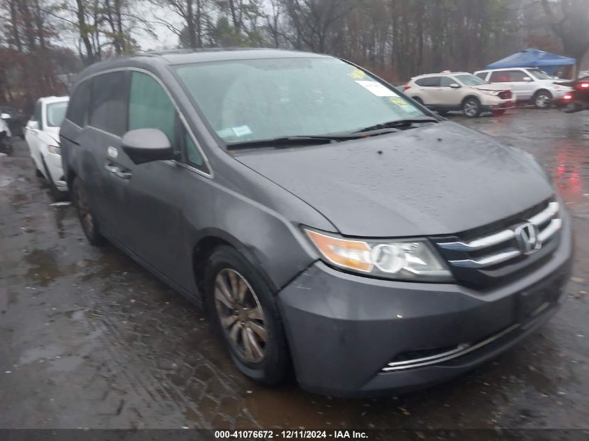 VIN 5FNRL5H39GB146323 2016 Honda Odyssey, SE no.1