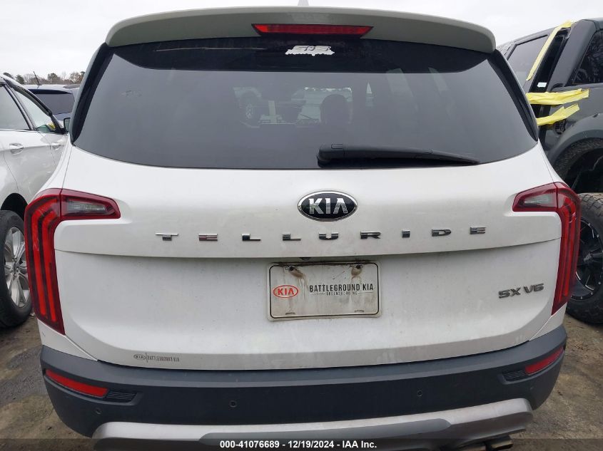 2020 Kia Telluride Sx VIN: 5XYP54HC9LG093816 Lot: 41076689