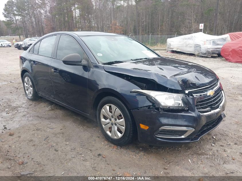 VIN 1G1PA5SH2F7271114 2015 Chevrolet Cruze, Ls Auto no.1