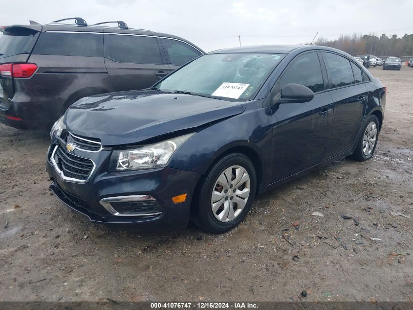 VIN 1G1PA5SH2F7271114 2015 Chevrolet Cruze, Ls Auto no.2