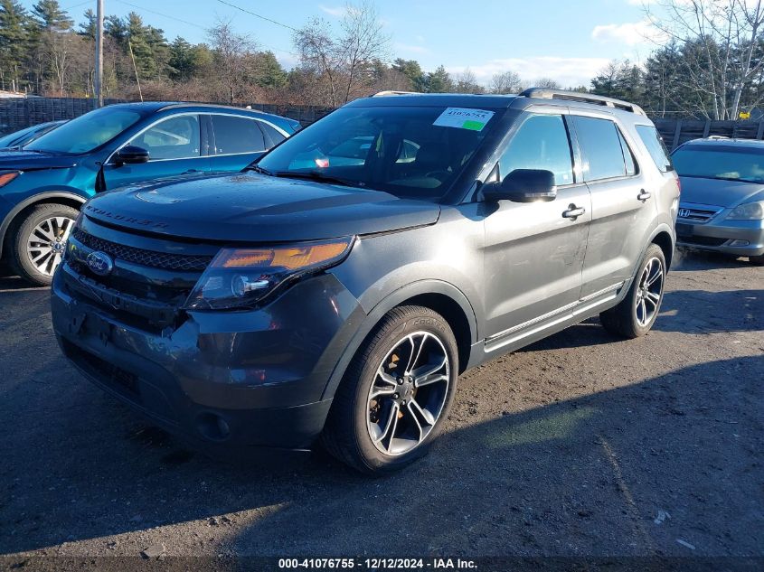 VIN 1FM5K8GT1FGC43987 2015 FORD EXPLORER no.2