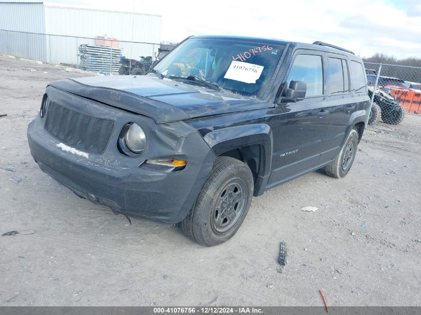 VIN 1C4NJPBA5FD409906 2015 Jeep Patriot, Sport no.2