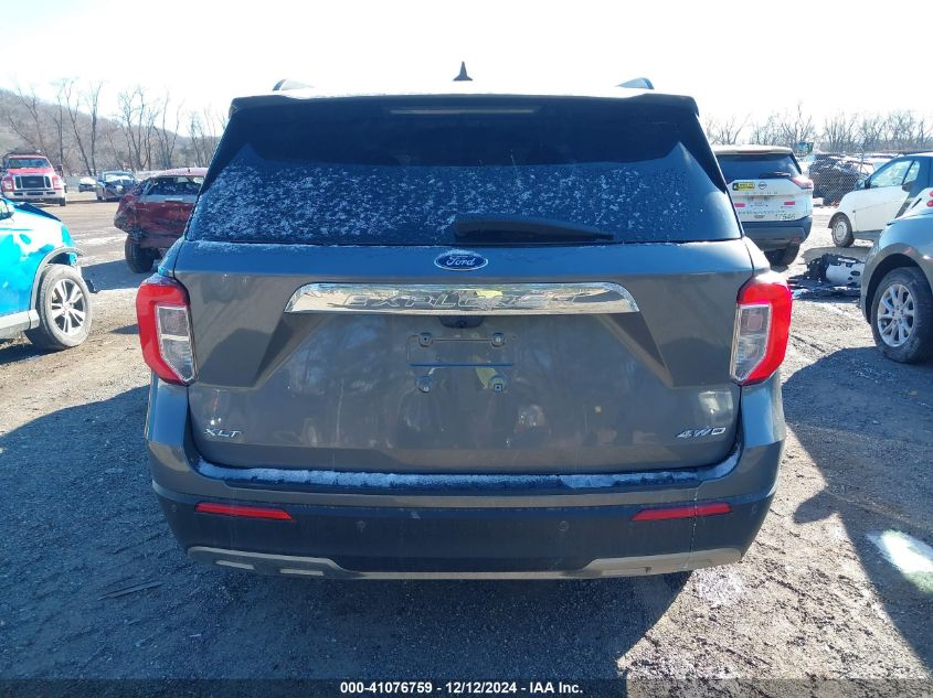 2021 Ford Explorer Xlt VIN: 1FMSK8DH2MGC04986 Lot: 41076759