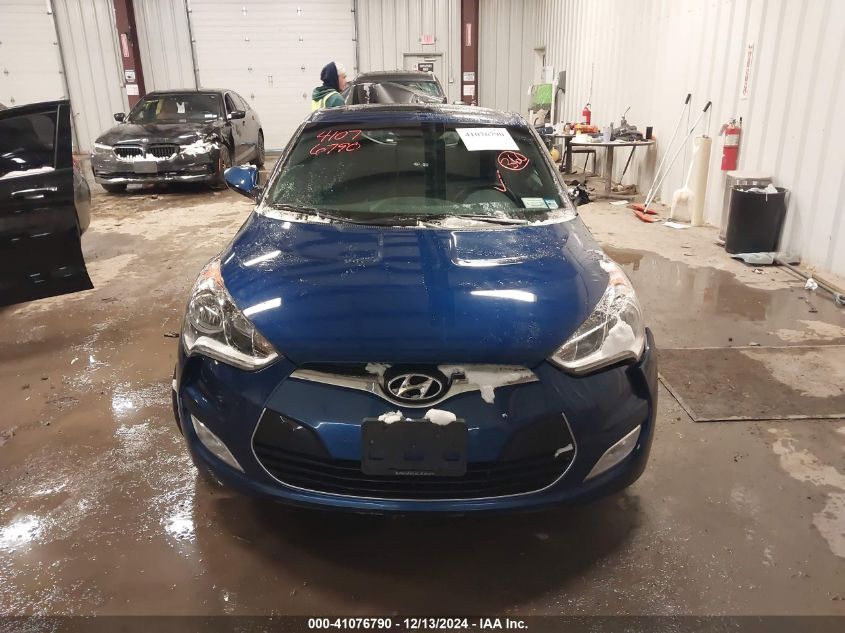 2017 Hyundai Veloster Value Edition VIN: KMHTC6AD6HU317886 Lot: 41076790