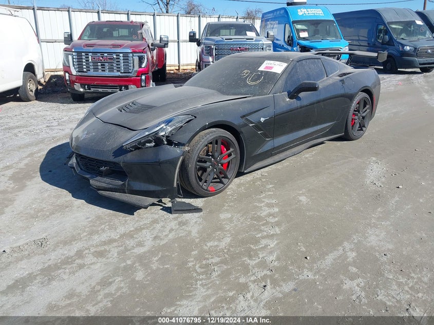 Vin: 1g1ym2d74g5121520, lot: 41566887, chevrolet corvette stingray z51 20162
