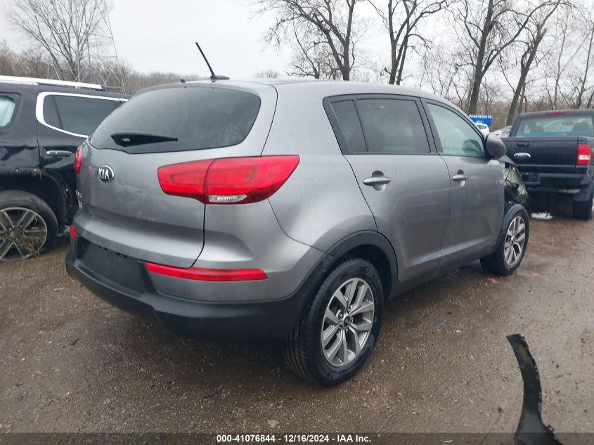 VIN KNDPB3AC6G7865950 2016 KIA Sportage, LX no.4