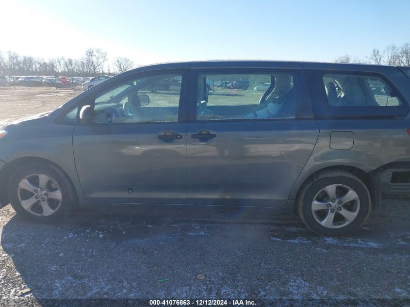 VIN 5TDZK3DC7ES514505 2014 Toyota Sienna, L V6 7 Pa... no.15