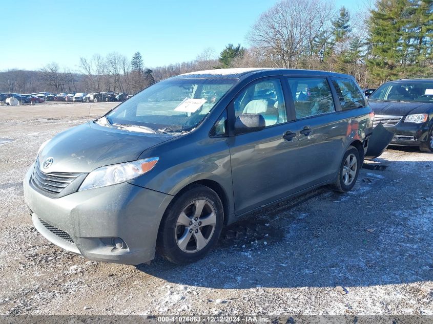 VIN 5TDZK3DC7ES514505 2014 Toyota Sienna, L V6 7 Pa... no.2