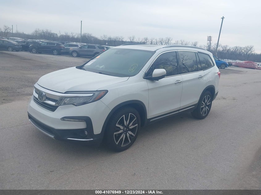 Vin: 5fnyf6h61mb021895, lot: 41567041, honda pilot awd touring 7 passenger 20212