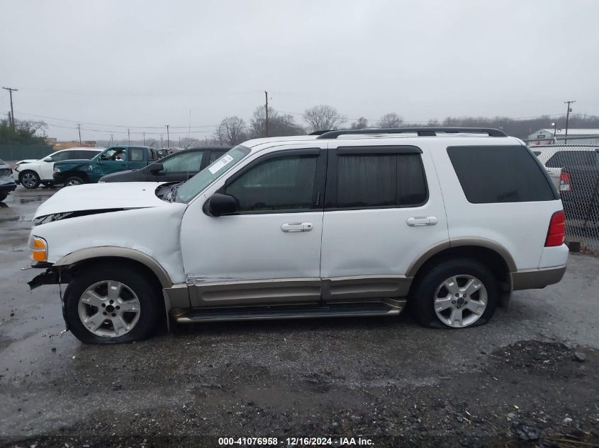 2003 Ford Explorer Eddie Bauer VIN: 1FMZU74K63ZB33809 Lot: 41076958