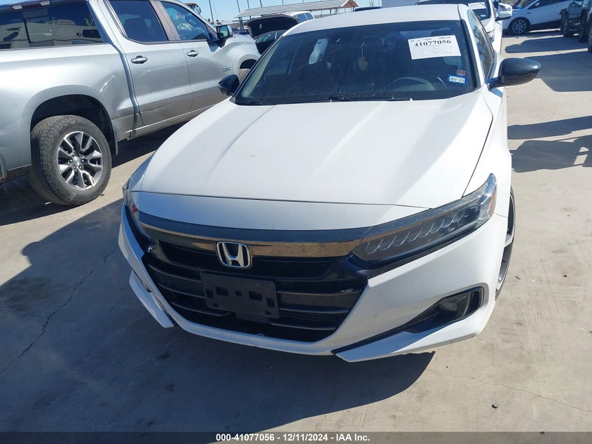 2021 HONDA ACCORD SPORT - 1HGCV1F31MA033404