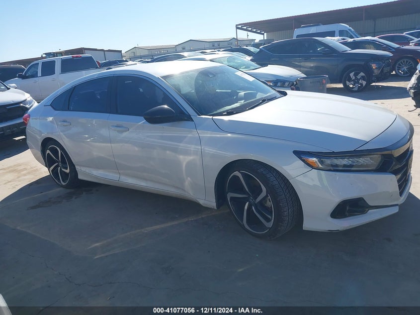 2021 HONDA ACCORD SPORT - 1HGCV1F31MA033404