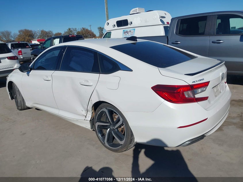 2021 HONDA ACCORD SPORT - 1HGCV1F31MA033404