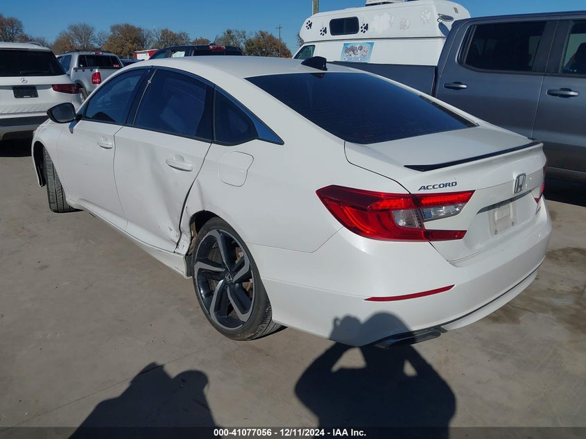 2021 HONDA ACCORD SPORT - 1HGCV1F31MA033404