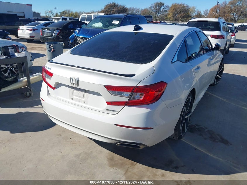 2021 HONDA ACCORD SPORT - 1HGCV1F31MA033404
