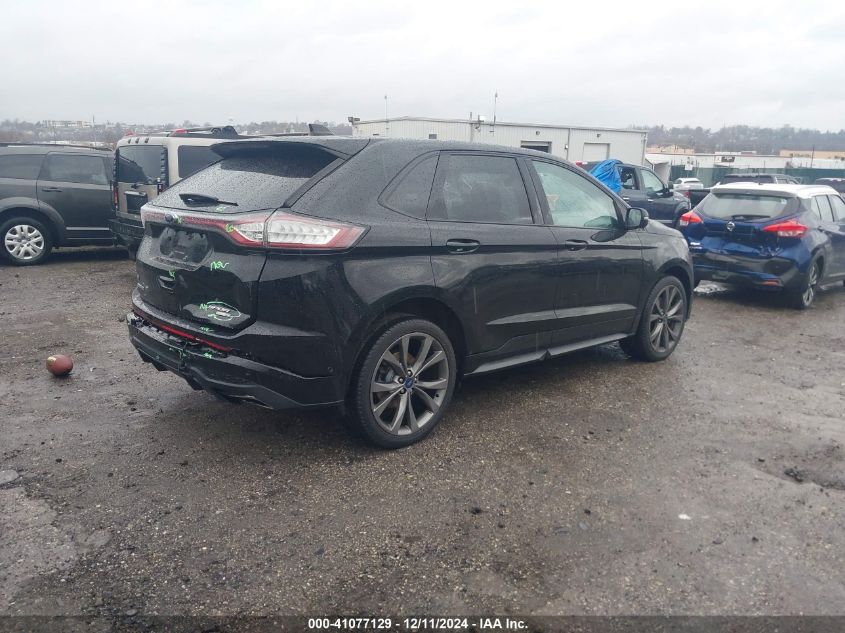 VIN 2FMPK4AP9JBB14294 2018 Ford Edge, Sport no.4