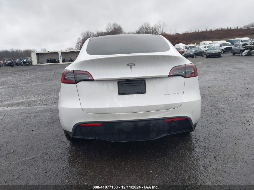 2023 Tesla Model Y Awd/Long Range Dual Motor All-Wheel Drive VIN: 7SAYGDEE0PA144654 Lot: 41077180