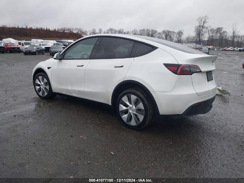 VIN 7SAYGDEE0PA144654 2023 Tesla Model Y, Awd/Long... no.3